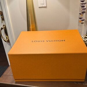 Louis Vuitton Vibrant Orange Gift Box